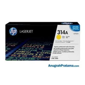 HP 314A Yellow Original LaserJet Toner Cartridge (Q7562A)