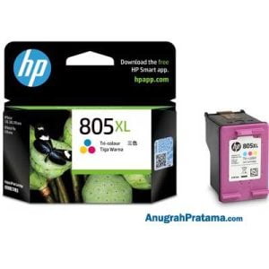 HP 805XL Tri-color Original Ink Cartridge (3YM70AA)