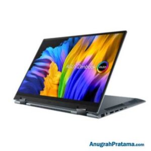 ASUS ZenBook Flip UP5401EA-OLED713 (Core i7-1165G7, 16GB, 1TB, Win 11, 14 Inch Touch Screen, Pine Grey) Notebook