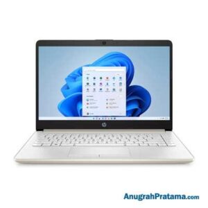 HP 14s-dk1006AU (AMD Ryzen 3-3250U, 2x 4GB, 1TB + 256GB SSD, Win 10, 14 Inch, Gold) Notebook - 2Z304PA