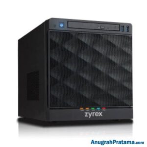 ZYREX Compact Server MS01 (Xeon E3-1220v5, 4GB, 1TB, DVDRW, No OS, Micro Tower)