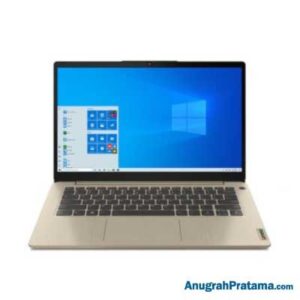 LENOVO IdeaPad Slim 3 14ALC6 (Ryzen 3-5300U, 8GB, 512GB SSD, Win 10, 14 Inch, Sand) Notebook - 82KT0048ID