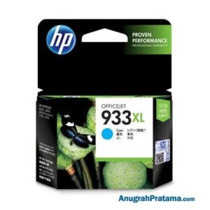 HP 933XL High Yield Cyan Original Ink Cartridges (CN054AA)