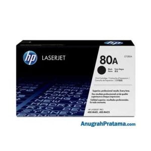 HP 80A Black Original LaserJet Toner Cartridge (CF280A)