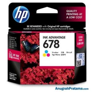 HP 678 Tri-color Original Ink Advantage Cartridge (CZ108AA)