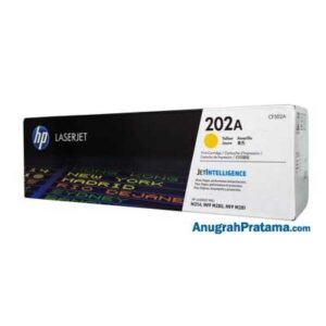 HP 202A Yellow Original LaserJet Toner Cartridge (CF502A)