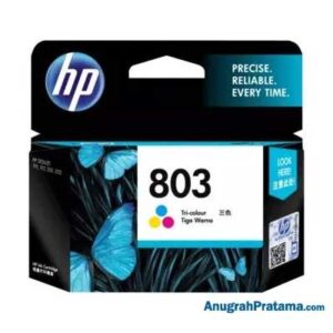 HP 803 Tri-color Original Ink Cartridge (F6V20AA)