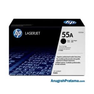 HP 55A Black Original LaserJet Toner Cartridge (CE255A)
