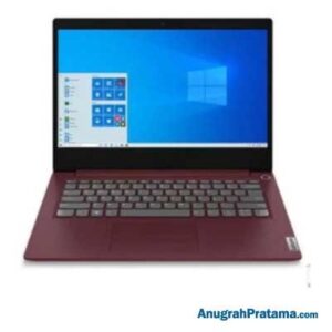 LENOVO IdeaPad Slim 3i 14IIL05 (Core i3-1005G1, 4GB, 512GB SSD, VGA 2GB, Win 10, 14 Inch, Cherry Red) Notebook - 81WD00PLID