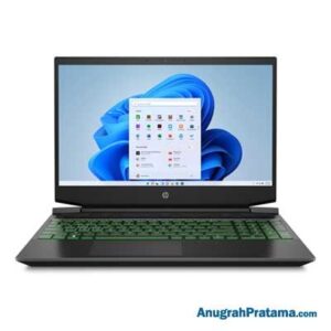 HP Pavilion 15-ec2047AX (Ryzen 5-5600H, 2x 8GB, 512GB SSD, VGA 4GB, Win 10, 15.6 Inch, Green) Notebook - 443M2PA