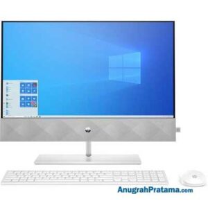 HP Pavilion 24-k0104d (Core i7-10700T, 16GB, 1TB + 512GB SSD, VGA 4GB, Win 10, 23.8 Inch Touch, White) AIO Desktop PC - 180V6AA