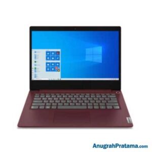 LENOVO IdeaPad 3 14IIL05 (AMD Ryzen 3-3250U, 4GB, 256GB SSD, Win 10, 14 Inch, Cherry Red) Notebook - 81W000GEID