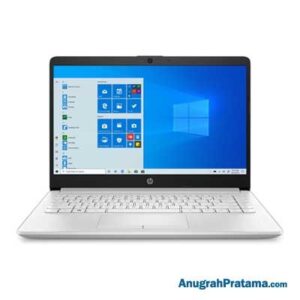 HP 14s-dk1507AU (AMD 3050U, 4GB, 512GB SSD, Win 10, 14 Inch, Silver) Notebook - 48L37PA