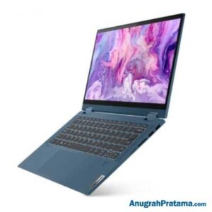 LENOVO IdeaPad Flex 5 14ARE05 (AMD Ryzen 5-4500U, 8GB, 512GB SSD, Win 10, 14 Inch Touch, Light Teal) Notebook - 81X200AAID