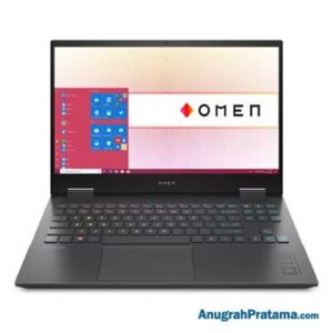 HP Omen 15-en1014AX (AMD Ryzen 5-5600H, 8GB, 512GB SSD, VGA 6GB, Win 10, 15.6 Inch) Notebook - 3L0H2PA