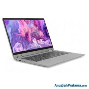 LENOVO IdeaPad Flex 5 14IIL05 (Core i5-1035G1, 8GB, 512GB SSD, Win 10, VGA 2GB, 14 Inch Touch, Platinum) Notebook - 81X10066ID