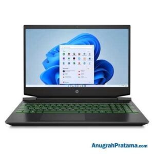 HP Pavilion 15-ec1071AX (AMD Ryzen 5-5600H, 2x 8GB, 512GB SSD, VGA 4GB, Win 10, 15.6 Inch, Green) Notebook - 1X9Y9PA