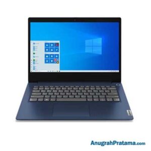 LENOVO IdeaPad Slim 3-14IML05 (Pentium Gold 6405U, 4GB, 256GB SSD, Win 10, 14 Inch, Abyss Blue) Notebook - 81WA0089ID