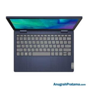 LENOVO IdeaPad Flex 3 (Celeron N4020, 4GB, 256GB SSD, Win 10, 11.6 Inch Touch, Abyss Blue) Notebook - 82B2002DID