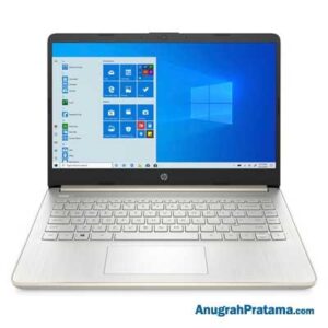 HP 14s-fq0021AU (AMD Ryzen 3-3250U, 2x 4GB, 512GB SSD, Win 10, 14 Inch, Gold) Notebook - 21U62PA