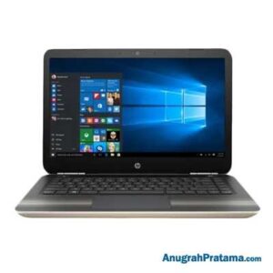 HP Pavilion 14-al169TX (Core i5-7200U, 4GB, 1TB, Win 10, 14 Inch Touch, Gold) Notebook - 1AD68PA