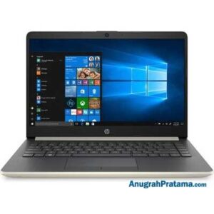 HP 14s-cf2030TX (Core i5-10210U, 4GB, 1TB, VGA 2GB, Win 10, 14 Inch, Pale Gold) Notebook - 1A255PA