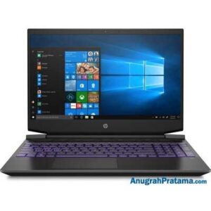 HP Pavilion 15-ec0022ax (AMD Ryzen7-3750H, 8GB, 1TB HDD + 256GB SSD, VGA 6GB, Win 10, 15.6 Inch, Purple) Notebook - 8RF07PA