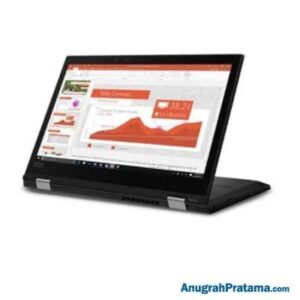 LENOVO Thinkpad L390 Yoga (Core i7-8565U, 8GB, 512GB SSD, Win 10 Pro, 13.3 Inch Touch, Black) Notebook - 20NTA001ID