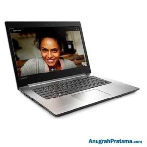 LENOVO IdeaPad 320-14ISK (Core i3-6006U, 4GB, 1TB, DOS, 14 Inch, White) Notebook - 80XG0018ID
