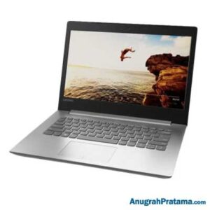 LENOVO IdeaPad 330-14AST (AMD A4-9125, 4GB, 500GB, Radeon R3, Win 10, 14 Inch, Platinum Grey) Notebook - 81D50034ID