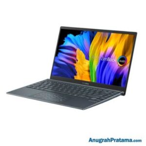 ASUS Zenbook 13 UM325UA-OLED711 (Ryzen 7-5700U, 16GB, 1TB SSD, Win 10, 13.3 Inch, Pine Grey) Notebook