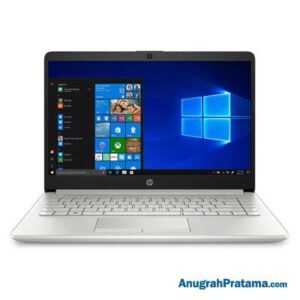HP 14s-dk0077AU (AMD Ryzen 5-3500U, 8GB, 512GB SSD, Win 10, 14 Inch, Silver) Notebook - 6XA69PA