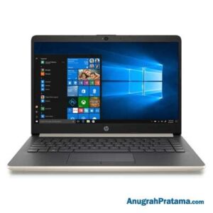 HP 14s-cf1047TX (Core i7-8565U, 8GB, 1TB + 128GB SSD, VGA 2GB, Win 10, 14 Inch, Gold) Notebook - 6CZ78PA