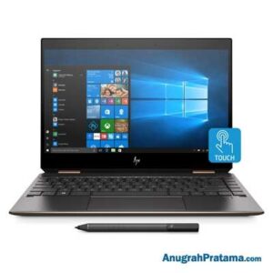 HP Spectre x360 13-ap0052TU (Core i7-8565U, 16GB, 512GB SSD, Win 10, 13.3 Inch Touch, Black Gold) Notebook - 5MC04PA