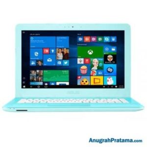 ASUS VivoBook X441BA-GA644T (AMD A6-9225, 4GB, 1TB, Win 10, 14 Inch, Ice Blue) Notebook