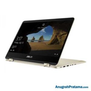 ASUS Zenbook Flip UX461FN-E7602T (Core i7-8565U, 16GB, 512GB SSD, VGA 2GB, Win 10, 14 Inch Touch, Gold) Notebook