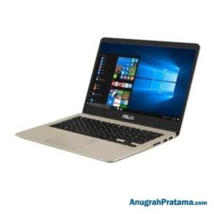 ASUS A407UF-BV074T (Core i3-7020U, 4GB, 256GB SSD, VGA 2GB, Win 10, 14 Inch, Icicle Gold) Notebook