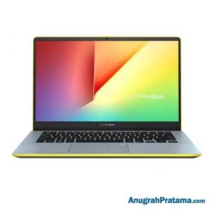 ASUS VivoBook S430FN-EB333T (Core i3-8145U, 2x 4GB, 512GB SSD, VGA 2GB, Win 10, 14 Inch, Silver Blue Yellow) Notebook