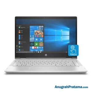 HP Pav x360 Convert 14-dh0012TX (Intel Core i7-8565U, 8GB, 1TB + 128GB SSD, MX250 2GB, Win 10, 14 Inch Touch, Silver) Notebook - 6NY34PA