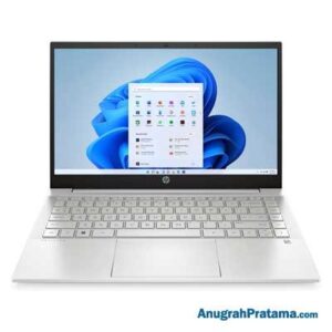 HP Pavilion Laptop 14-dv2001TX (Core i7-1255U, 16GB, 512GB SSD, MX550 2GB, Win 11, 14 Inch, White) Notebook - 68J08PA