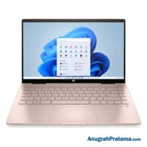 HP Pavilion x360 Convertible 14-ek0115TU (Core i5-1235U, 8GB, 512GB SSD, Intel Iris Xe Graphics, Win 11, 14 Inch Touch, Gold) Notebook - 730A2PA