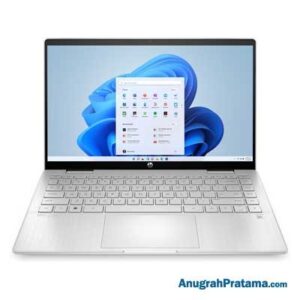 HP Pavilion x360 Convertible 14-EK0046TU (Core i7-1255U, 16GB, 512GB SSD, Intel Iris Xe Graphics, Win 11, 14 Inch Touch, SIlver) Notebook - 6K4D8PA