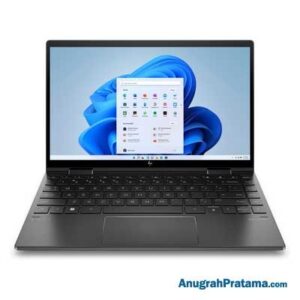 HP ENVY X360 13-ay1054AU (Ryzen 7-5800U, 16GB, 1TB SSD, AMD Radeon Graphics, Win 11, 13.3 Inch Touch, Black) Notebook - 5T9R3PA