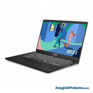 MSI Modern 14 C12M (Core i5-1235U, 8GB, 512GB SSD, Iris Xe Graphics, Win 11, 14 Inch, Classic Black) Notebook