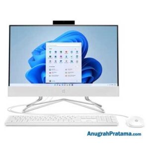 HP 22-dd2010d (Core i3 -1215U, 4GB DDR4, 512GB SSD, Win 11, 21.5 Inch, White) AIO PC - 6L2F3PA