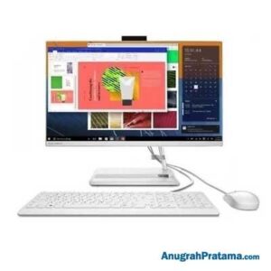 LENOVO IdeaCentre AIO 3 22ITL6 (Core i3-1115G4, 4GB, 256GB SSD, DOS, 21.5 Inch, White) AIO PC - F0G500C0ID