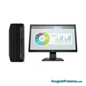 HP ProDesk 400 G9 SFF (Core i3-12100, 4GB, 512GB SSD, Win 11, 19.5 Inch) Dekstop PC - 6L0A6PA