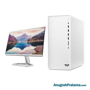 HP Pavilion TP01-3028d (Core i7-12700F, 8GB, 512GB SSD, RX 6400 4GB, Win 11, 21.5 Inch) Desktop PC - 770N5PA