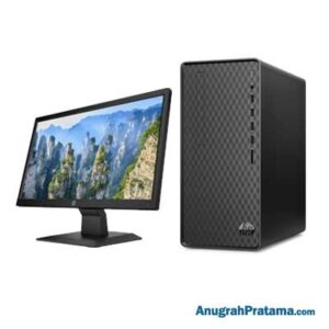 HP M01-F2019d (Core i3-12100, 8GB, 512GB SSD, Win 11, 19.5 Inch) Desktop PC - 6K9D3PA