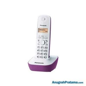 PANASONIC KX-TG1612 DECT Cordless Telephone - Purple